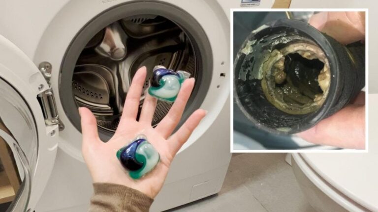 This simple method reveals how laundry pods could be ruining your washing machine…