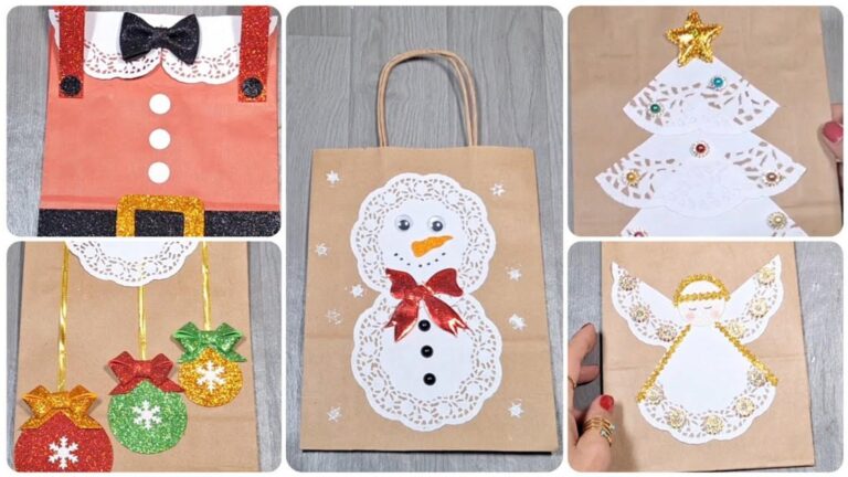 Discover this simple technique to transform ordinary gift bags into stunning works of art…