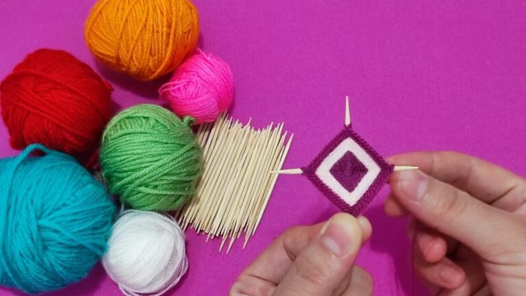 This simple craft transforms everyday materials into stunning wall art…