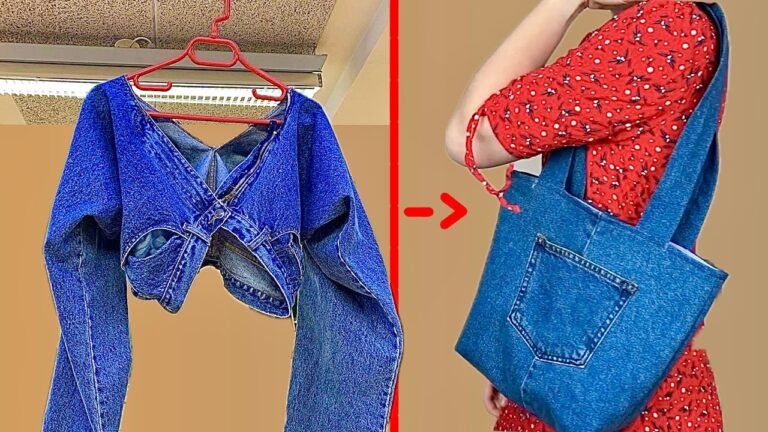 Transform 5 Old Jeans into Chic Bags Anyone Can Make!