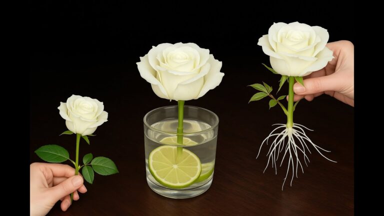 Grow Roots Overnight: 1 Simple Slice to Transform Your Rose Branch!