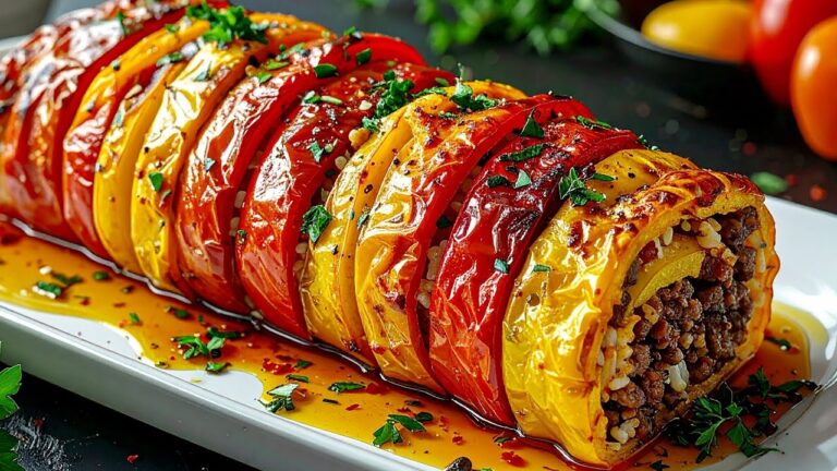 10-Minute Vintage Stuffed Peppers Recipe You’ll Love!