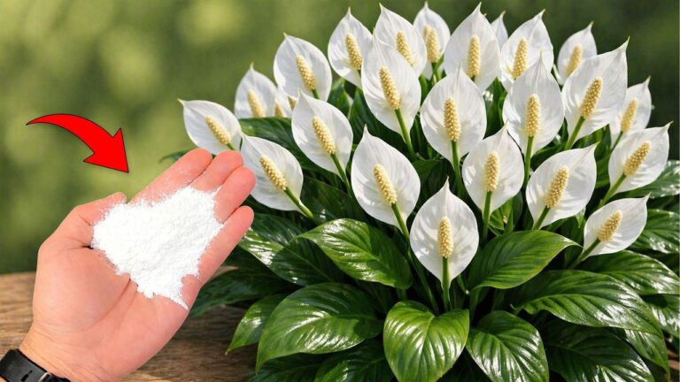 Transform Any Plant: 1 Glass to Make It Bloom with Beautiful Flowers!