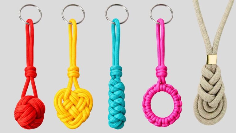 Master 8 Easy Rope Knots for Unique Keychains You Can Make Today!