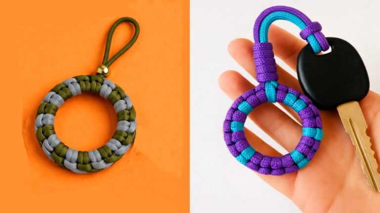Master 7 Easy Keychain Knots Everyone Is Raving About!
