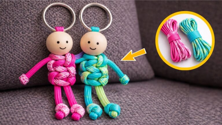 5 Simple Steps to Create an Adorable Rope Doll Keychain You’ll Love