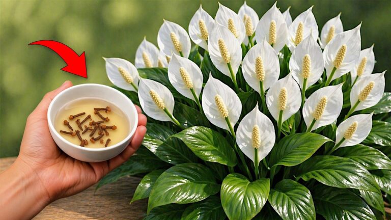 Transform Your Plants: 1 Spoon for 10 Times More Flowers! Discover the Secret Now!