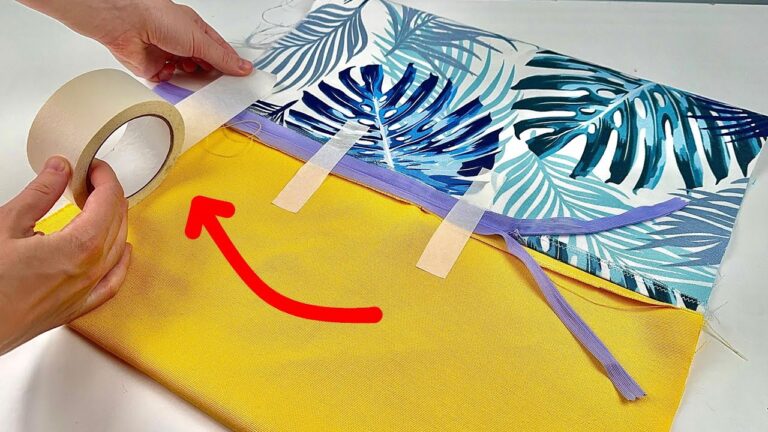 Create Stunning Pillowcases in 5 Minutes with Just 1 Zipper!