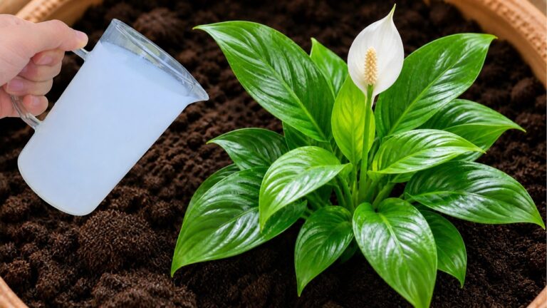 1 Cup a Week: Grow Beautiful Flowers All Year Without Fading!