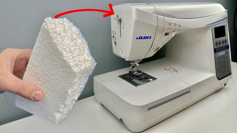 Transform Your Sewing with 5 Simple Tips Using Polystyrene Foam!