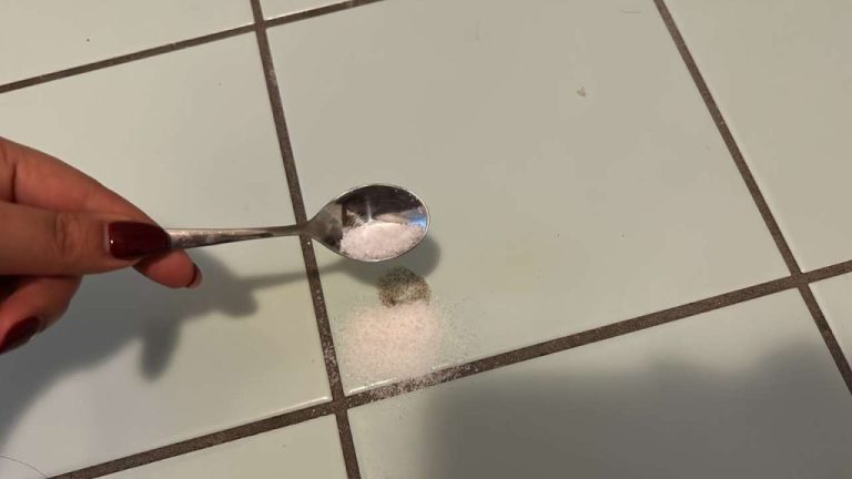 The easiest way to get rid of stains on the floor