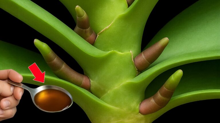 Pour 1 Spoon on Orchid Roots and Watch 10+ Flowers Bloom Instantly!