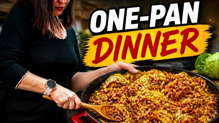 7-Minute One-Pan Cabbage and Beef Dinner You’ll Want Weekly!