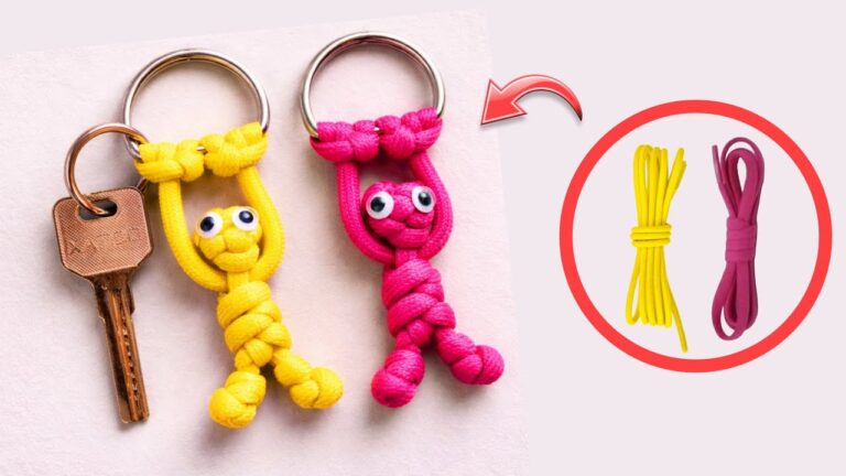 Create 7 Stunning Keychains with the Secret Doll Knot – Step by Step Guide!