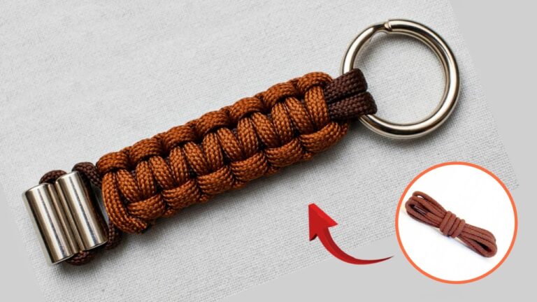 DIY Keychain in 3 Minutes: Unlock the Trend Everyone Wants to Make!