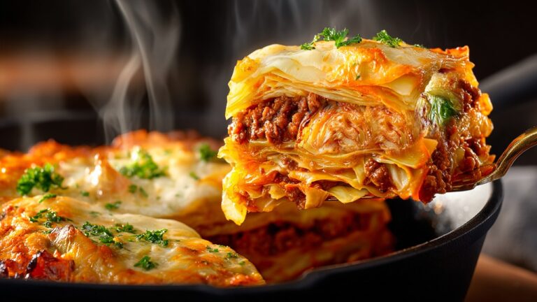 10-Minute Ground Beef Cabbage Bake: A One-Pan Dinner You’ll Love!