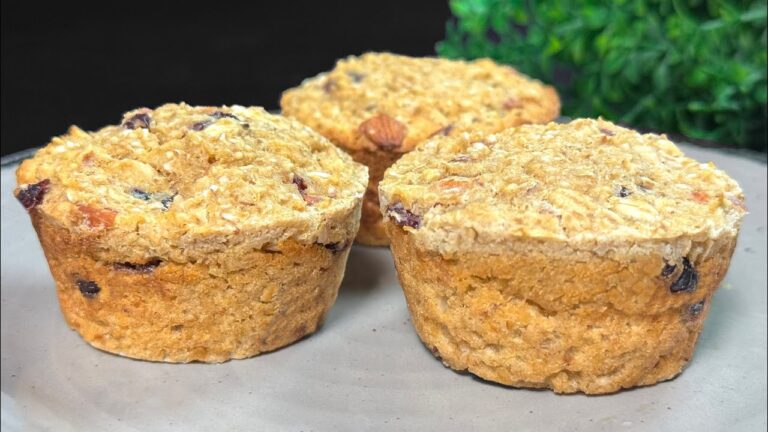 5-Minute Healthy Dessert: 1 Cup Oats & 2 Apples, No Sugar or Flour!