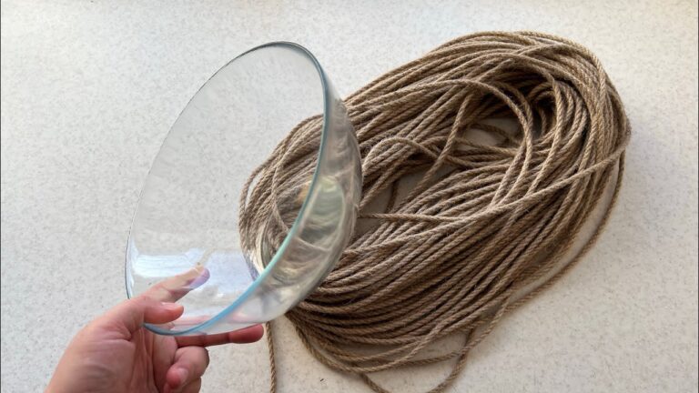 Create 5 Stunning Home Decor Projects with a Plate and Jute in Under 30 Minutes!