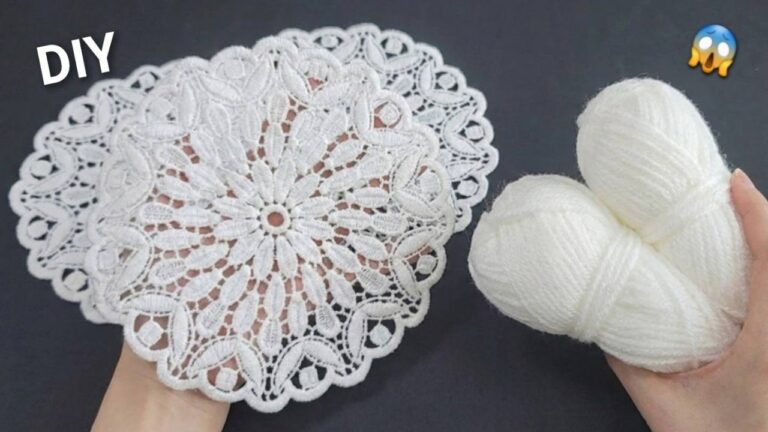 Transform Old Lace and Yarn into 7 Stunning DIY Creations You Can Make Today!
