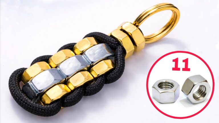 7 Steps to Create a Stunning DIY Symmetrical Metal Keychain Perfect for Gifting