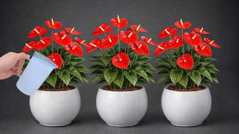 Transform Your Anthurium with This 1 Glass Secret for Stunning Blooms!
