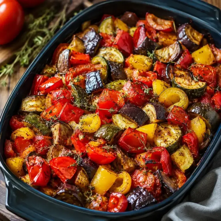 Easy Oven-Baked Ratatouille: A Melt-in-Your-Mouth Recipe